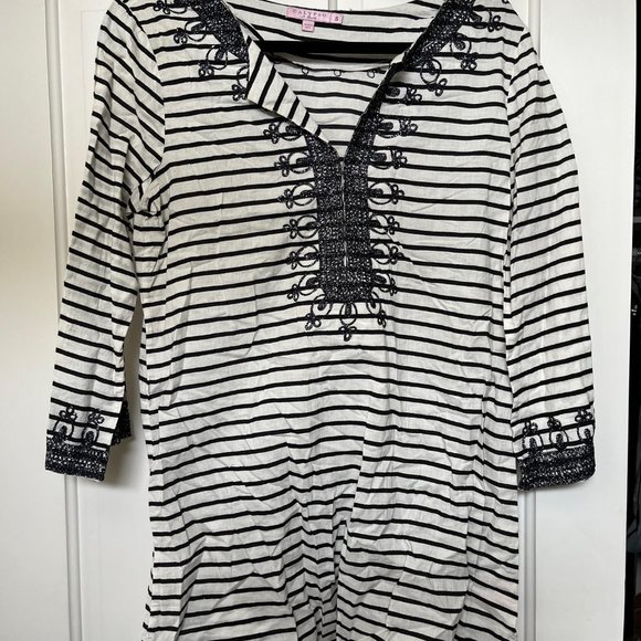 Calypso St. Barth Hester cotton tunic cover up S - Picture 3 of 6
